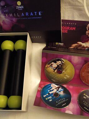 Zumba Fitness Zumba Exhilarate DVD Box Set w/ Book/Program Guide (2011)